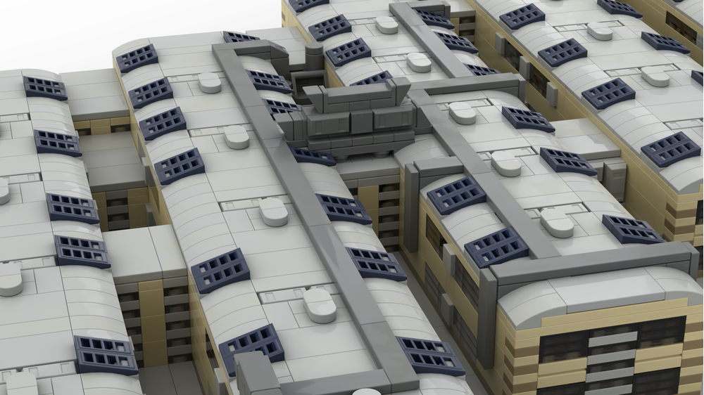 LEGO MOC Microscale Factory Complex by Blockwise | Rebrickable - Build ...