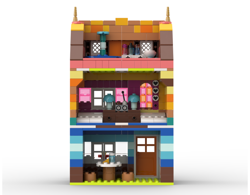 LEGO MOC-193052 11038 Doll house by Lenarex | Rebrickable - Build with LEGO