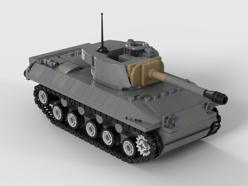 LEGO MOC M18 Hellcat ww2 tank by BrickMotions6026 | Rebrickable - Build ...