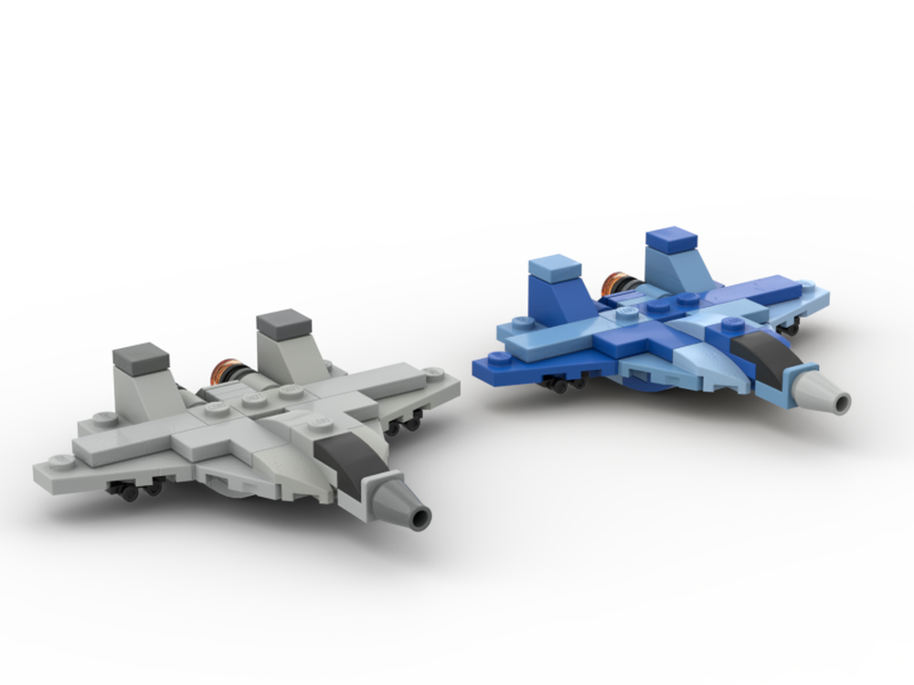 LEGO MOC Mig-29 by BasicBuilder23 | Rebrickable - Build with LEGO