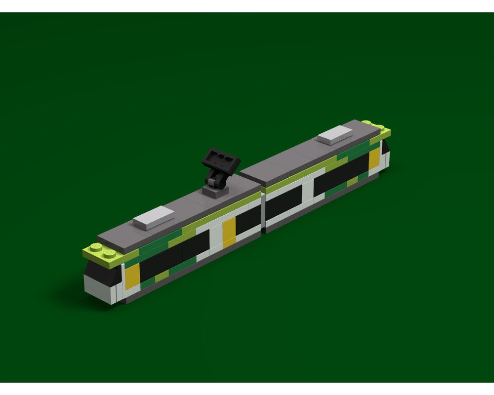 LEGO MOC Melbourne B-Class Tram (Micro) By PsiborgVIP | Rebrickable ...