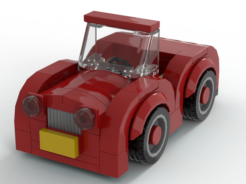 LEGO MOC 313 (donald duck´s car) by Zuliozo | Rebrickable - Build with LEGO