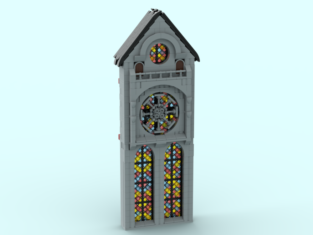 LEGO MOC Stained-Glass Windows by Castle_Builder | Rebrickable - Build ...