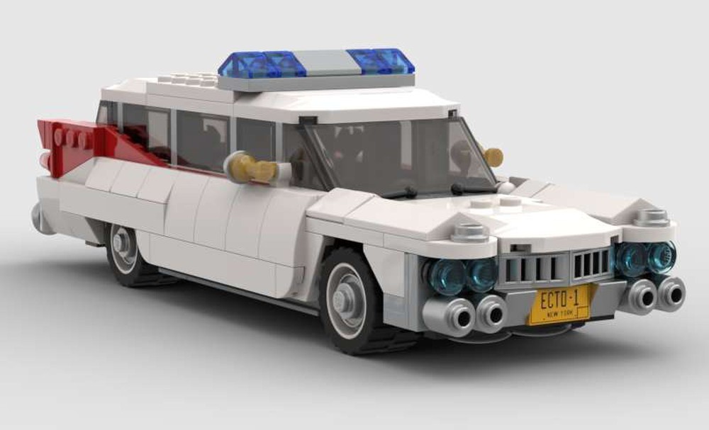 LEGO MOC GhostBusters 1959 Cadillac hearse modified - based on Lego set ...