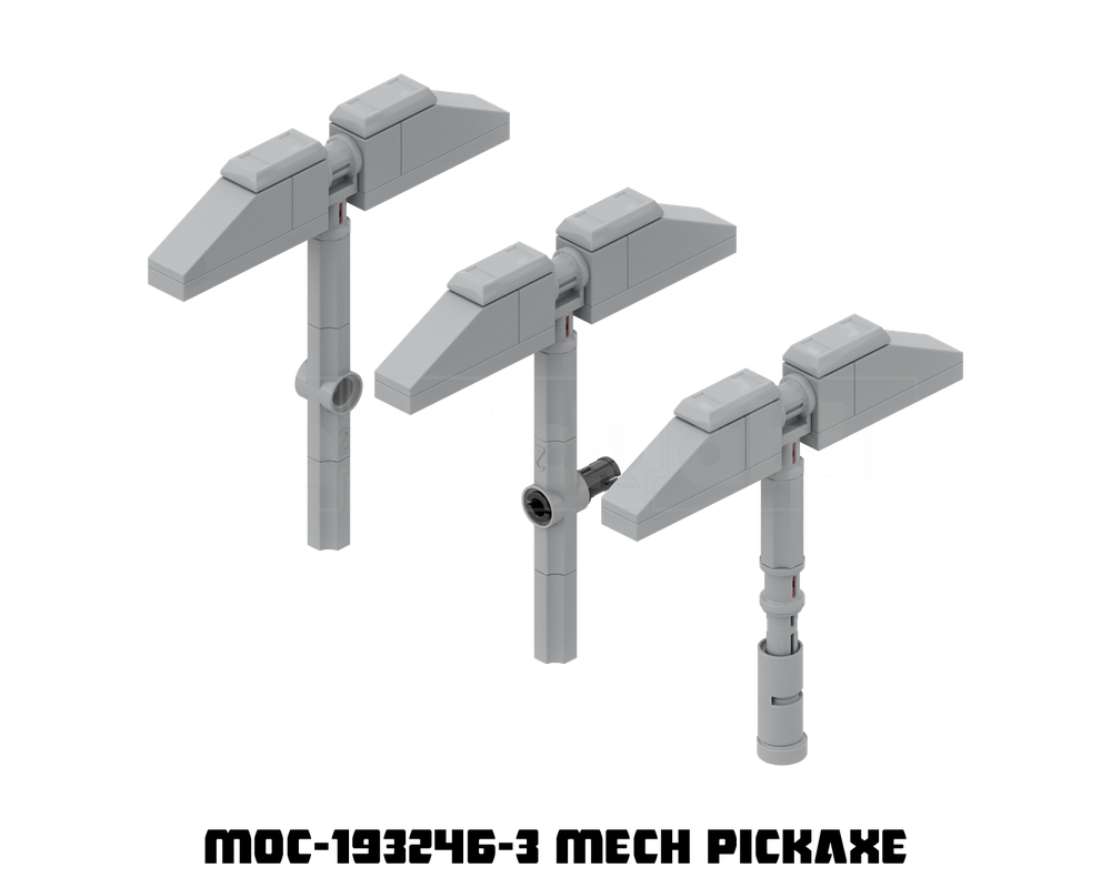 LEGO MOC-193246 Add-on Pack: Mech Hand Tools - (MOC-190608 Modification ...
