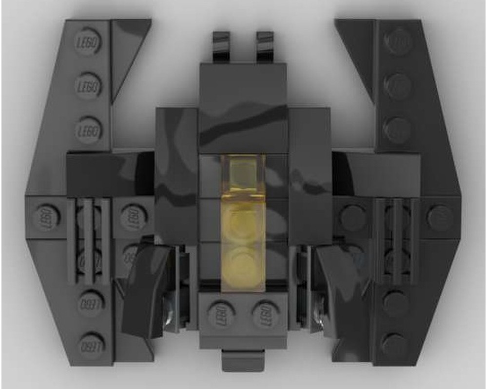 LEGO MOC 30526 Mini Batwing by Brick Fisher | Rebrickable - Build with LEGO