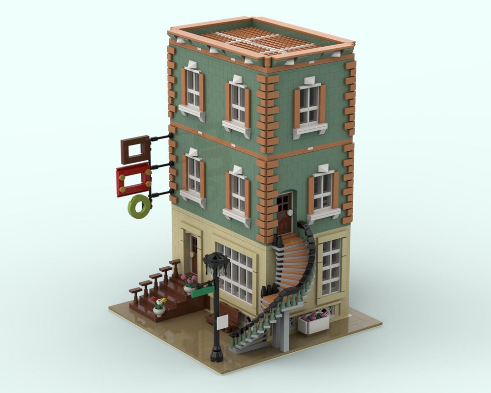 LEGO MOC The Frame Shop by AlessandroMaffioli | Rebrickable - Build ...