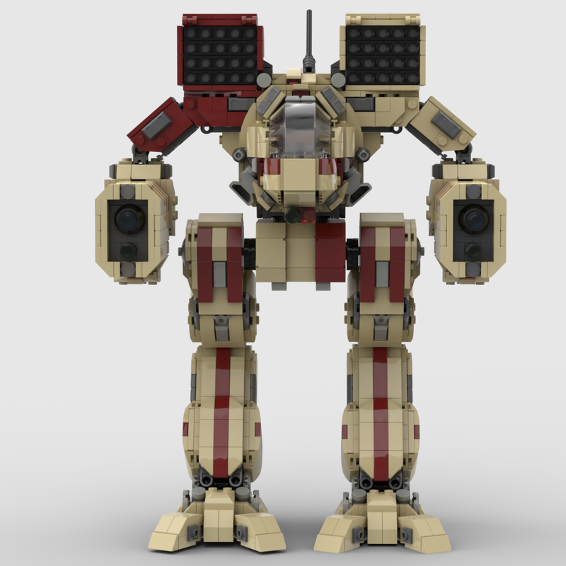 LEGO MOC Battletech Mad Cat Timberwolf by LoreOfMetal