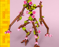 LEGO MOC Cherry Blossom Monster by PaulvilleMOCs | Rebrickable