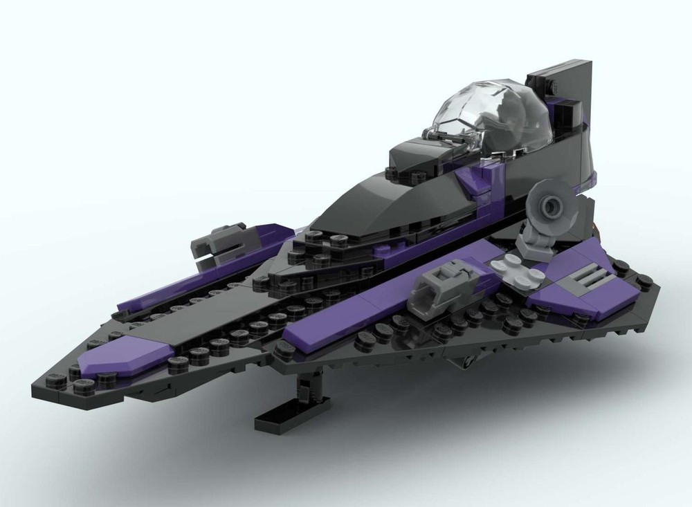 LEGO MOC-193354 Mace Windu's Stealth Starfighter by BaxterBrix