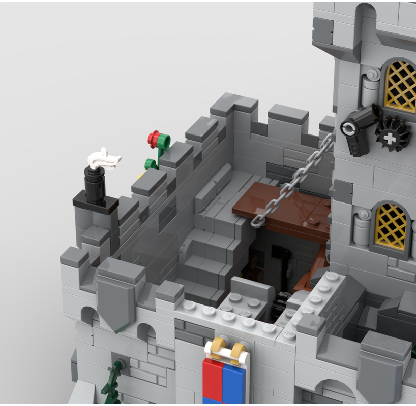 LEGO MOC Impenetrable Dungeon by MidiBricks | Rebrickable - Build with LEGO