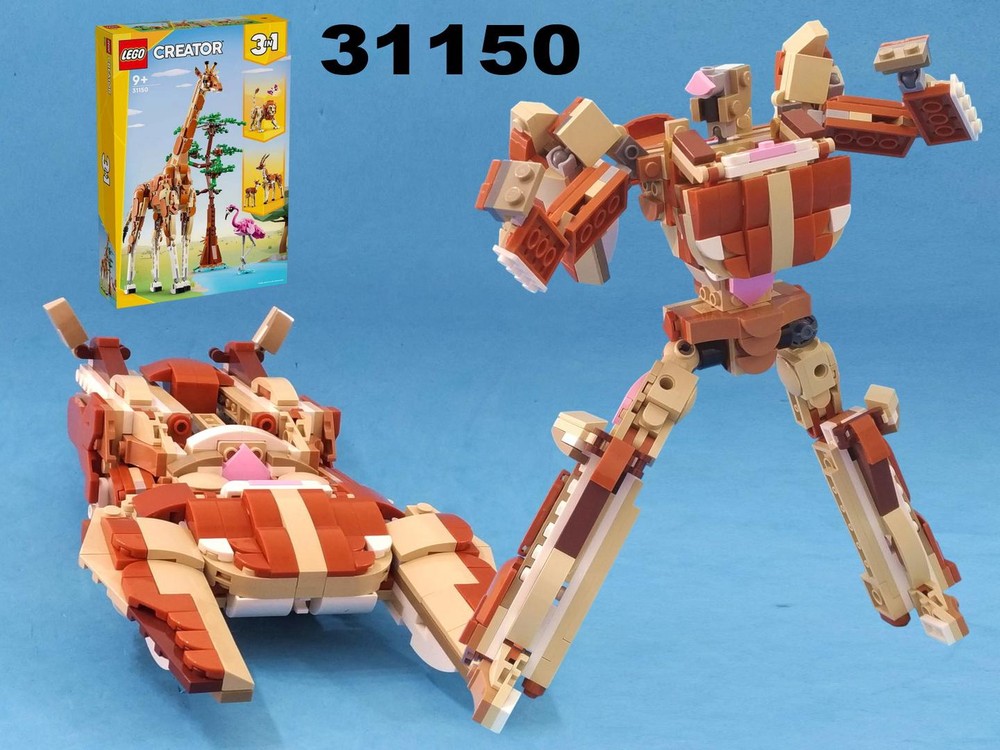 LEGO MOC Transformer Hovercar using LEGO Creator 31150: Wild Safari by ...