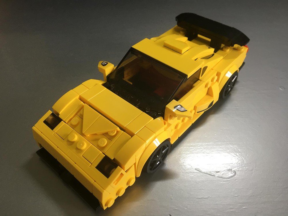 LEGO MOC Lamborghini Diablo GT by SILLERT09 | Rebrickable - Build with LEGO