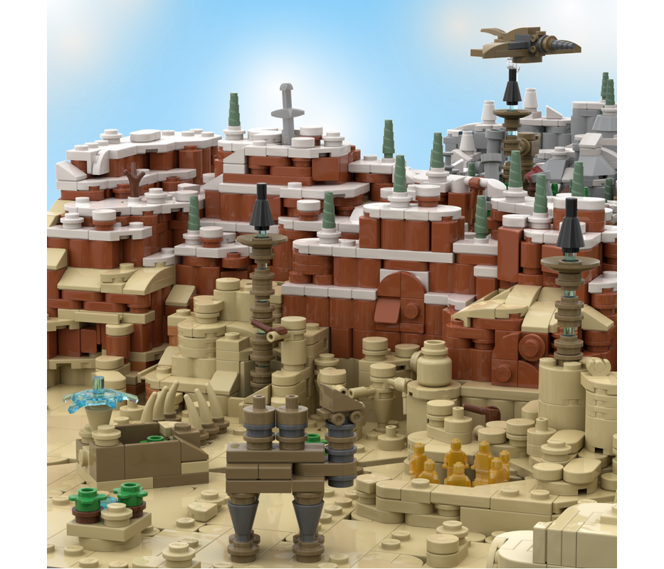 Breath Of Legend Of Zelda Lego Ideas LEGO MOC Hyrule—The Legend Of