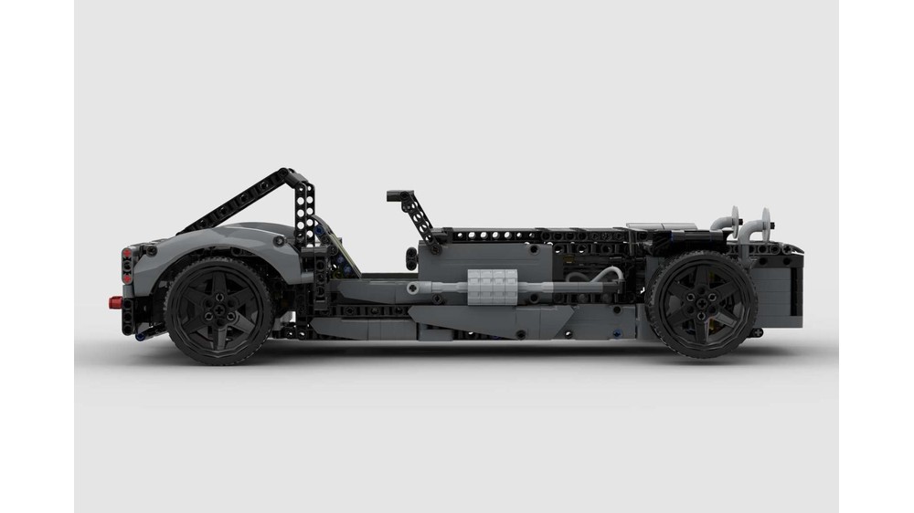 LEGO MOC Caterham Seven LEGO Technic 42156 PEUGEOT 9X8 alternate build by Dhrumil Parmar Rebrickable Build with LEGO