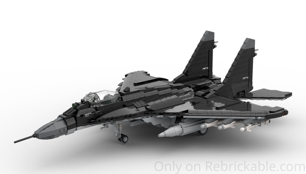 LEGO MOC Mig 35-S (Mig 29 - Modernised) by DipsyM88 | Rebrickable ...