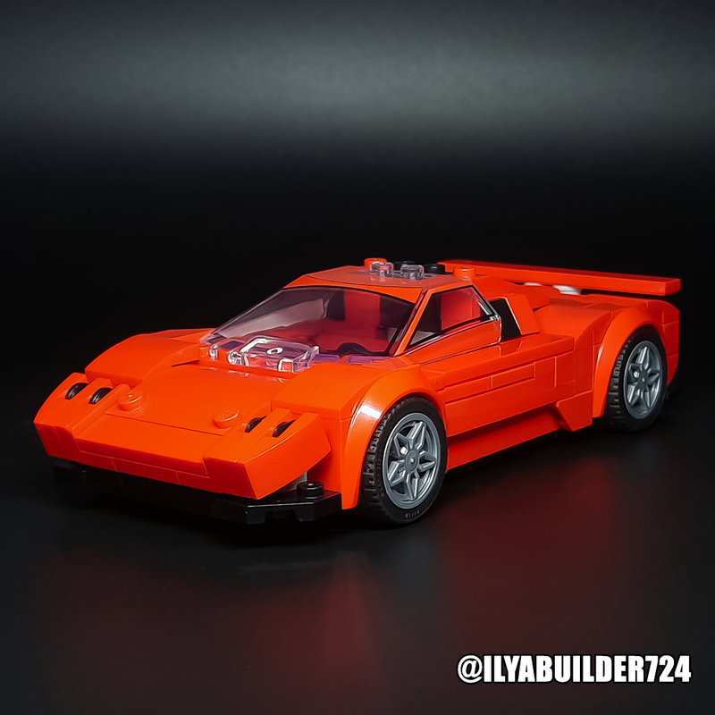 LEGO MOC-193607 76934 Pagani Zonda by ilyabuilder724 | Rebrickable