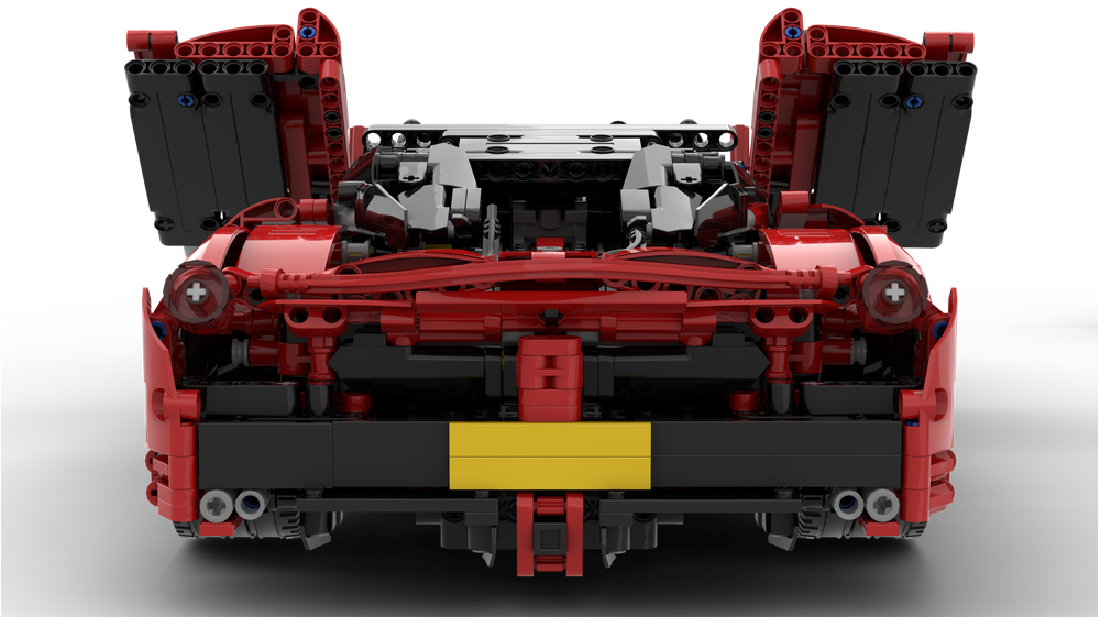 LEGO MOC 42125 Ferrari LaFerrari - 1:10 - alternate build by lemberg ...