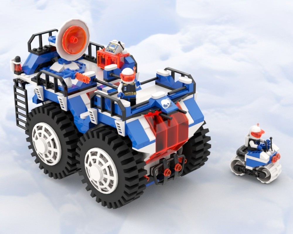 LEGO MOC Ice Planet Slushbuster by buppy Rebrickable Build