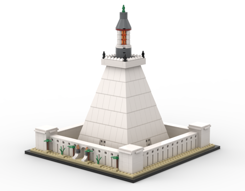 LEGO MOC Light House of Alexandria by Jedi Plb | Rebrickable - Build ...