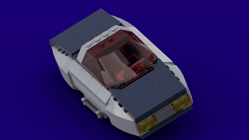 LEGO MOC Cyber Speeder by FunkMunker | Rebrickable - Build with LEGO