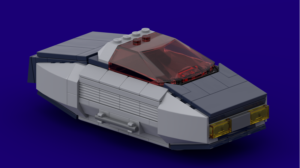 LEGO MOC Cyber Speeder by FunkMunker | Rebrickable - Build with LEGO