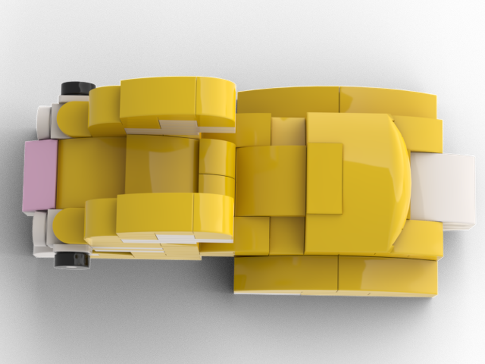 LEGO MOC-193787 Yellow Rabbit by Space_Steave | Rebrickable - Build ...