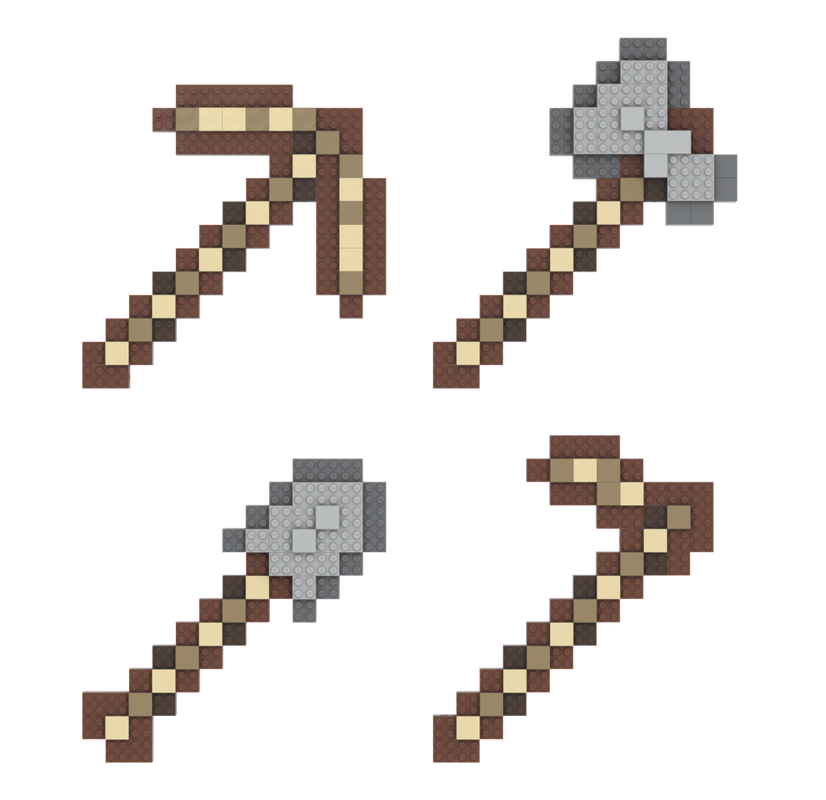 LEGO MOC Minecraft Multitool v.1 by PandisPandus | Rebrickable - Build ...