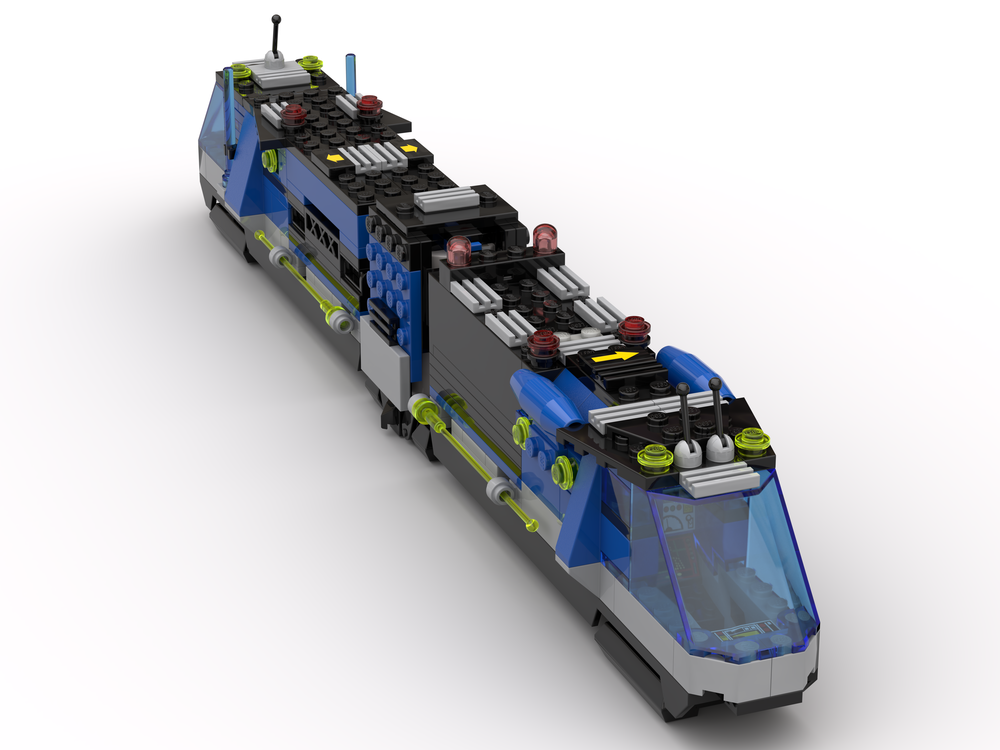 bundt Let at forstå interview LEGO MOC Unitron Monorail-Train by glx0711 | Rebrickable - Build with LEGO