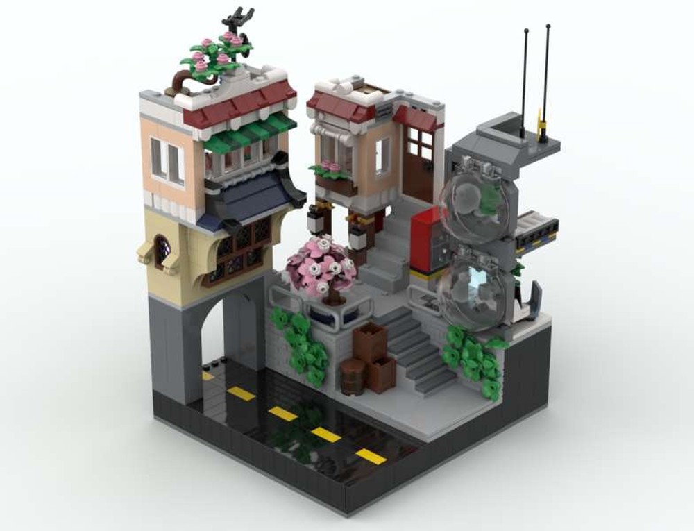 LEGO MOC Cyberpunk City by Imperial.Lego | Rebrickable - Build with LEGO