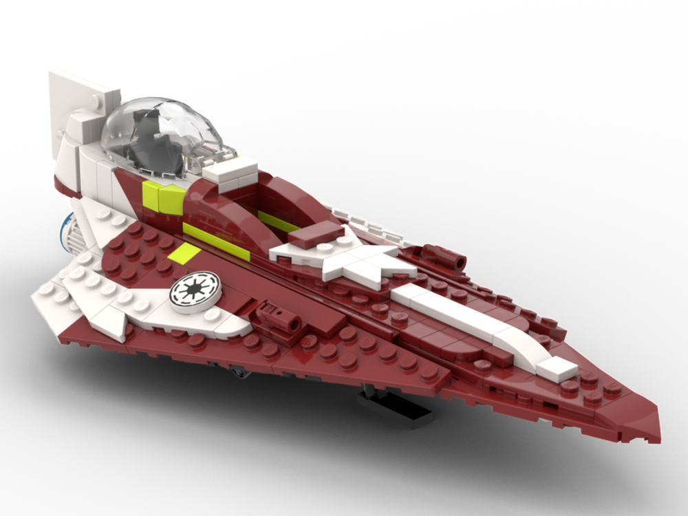 LEGO MOC Ahsoka Tano's Delta 7B Starfighter by JRBricks22