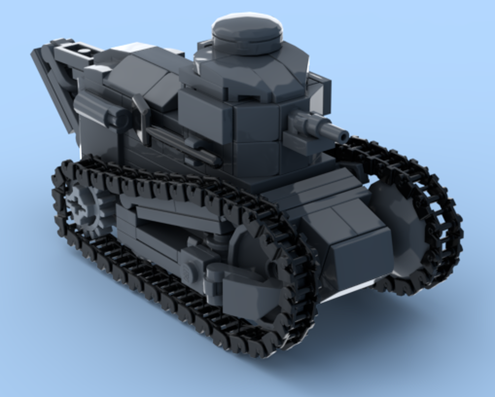 Lego Ww2 French Tanks