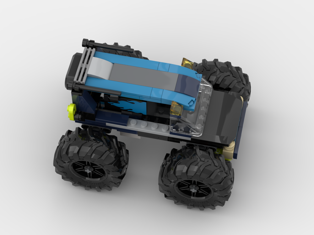 LEGO MOC 60402 Monster Truck by BrickBash | Rebrickable - Build with LEGO