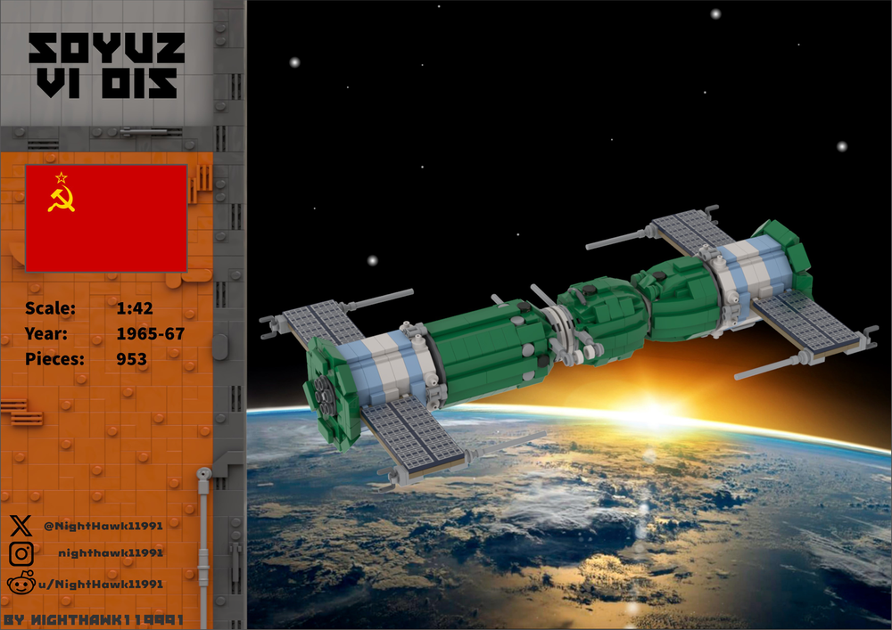 LEGO MOC Soyuz-VI OIS (1:42 Minifig scale) by NightHawk11991 ...