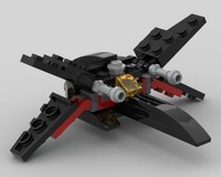 30526 Mini X Wing Starfighter in Black