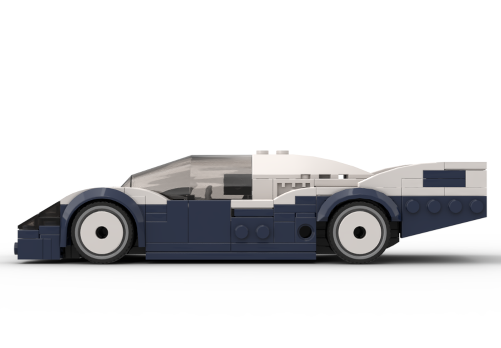 LEGO MOC 1987 Porsche 962C Longtail #2 Rothman-Porsche Racing by ...