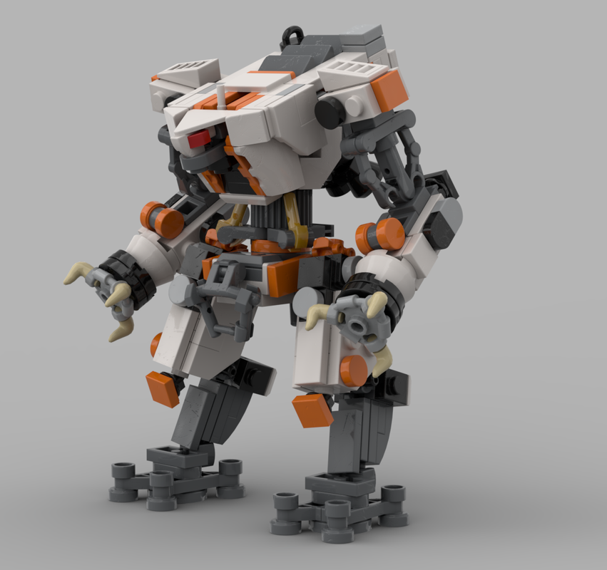 LEGO MOC Reaper from Titanfall 2 by Computer_073 | Rebrickable - Build ...