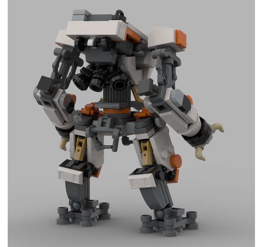 LEGO MOC Reaper from Titanfall 2 by Computer_073 | Rebrickable - Build ...