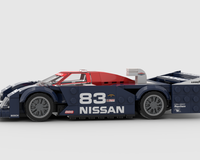 LEGO MOC 1989 Nissan GTP-ZX Turbo by Ryno917 | Rebrickable