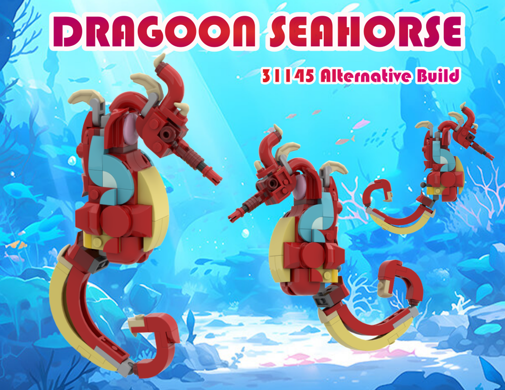 MOC-194156 DRAGOON SEAHORSE (31145 Alternative Build)