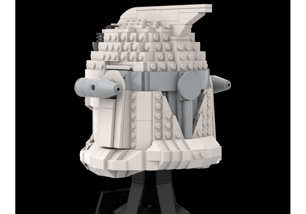 LEGO MOC Redeye P1 Helmet by OrchardBuilds | Rebrickable - Build with LEGO