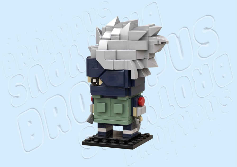 LEGO MOC Kakashi (Naruto) by Brotypus | Rebrickable - Build with LEGO