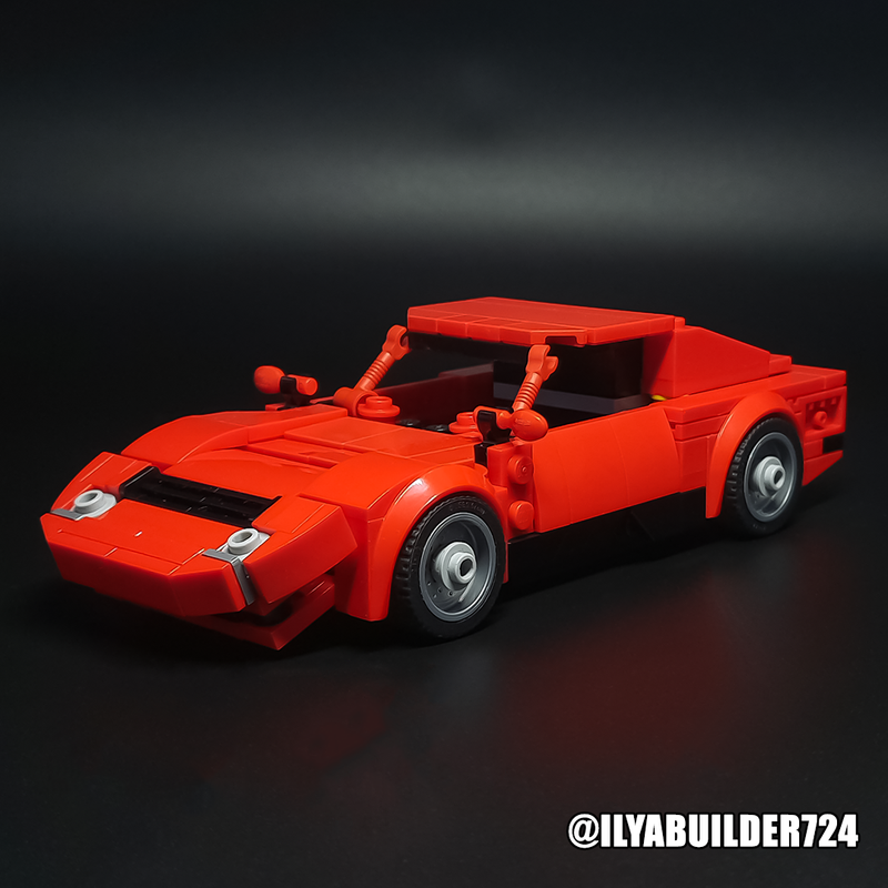 LEGO MOC 76934 Lamborghini Miura by ilyabuilder724