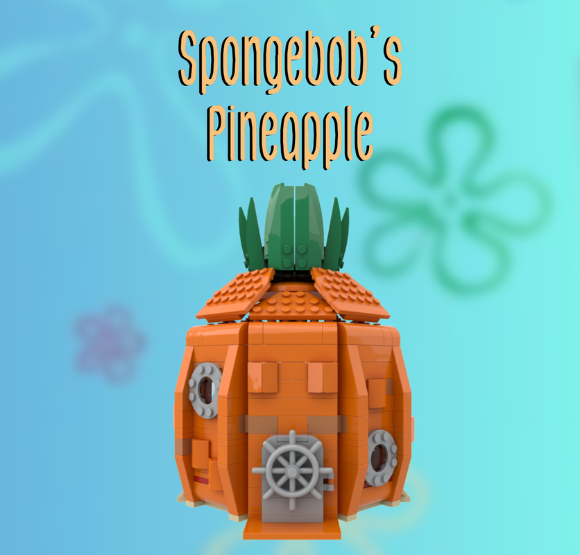 LEGO MOC Spongebob's Pineapple by DrizzleLEGO | Rebrickable - Build ...