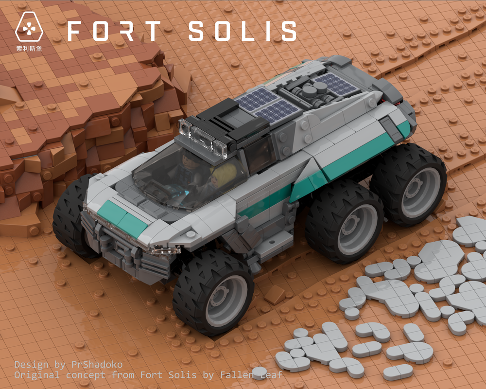 LEGO MOC LTV - Fort Solis by PrShadoko | Rebrickable - Build with LEGO