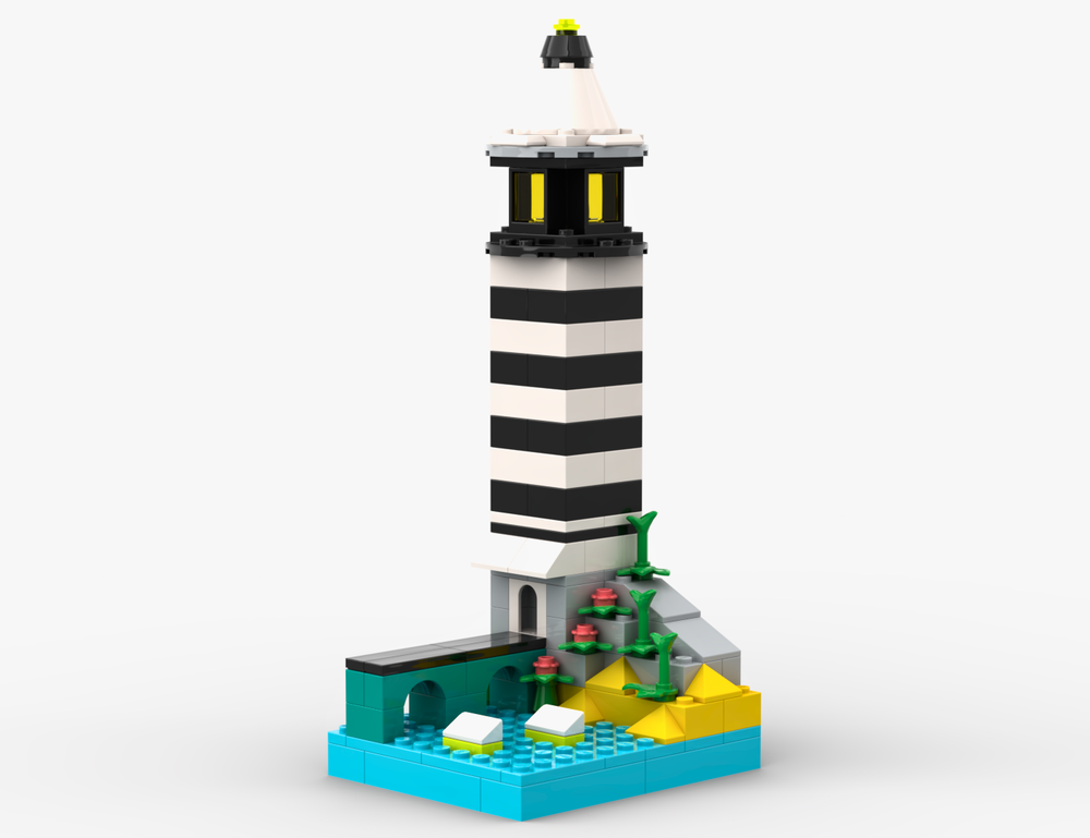 LEGO MOC 11022 Lighthouse by Lenarex | Rebrickable - Build with LEGO