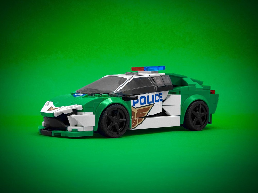 LEGO MOC Lamborghini Huracan Police by IBrickedItUp | Rebrickable ...