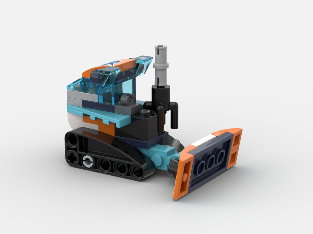 LEGO MOC 60376 Arctic Dozer by BrickBash | Rebrickable - Build with LEGO