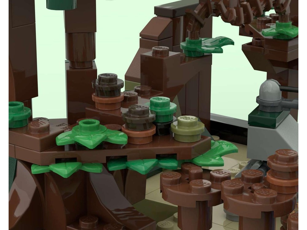 LEGO MOC Kachirho Beach Mini by t_baxtaero91 Rebrickable Build with