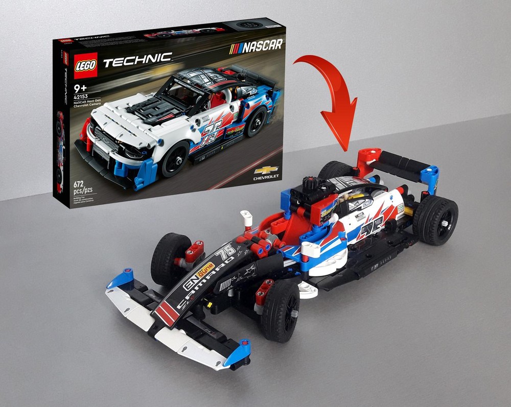 LEGO MOC-194432 42153 Formula One car by Bortnick | Rebrickable